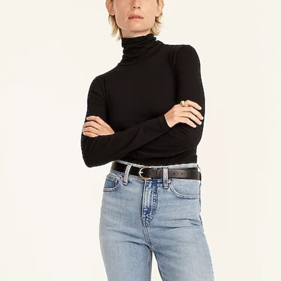 J. Crew Sweaters - J. Crew Tissue turtleneck Black XL